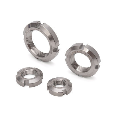 M3-M12 1/4-5/16 Sistema di misurazione metrica Acciaio inossidabile 304 cuscinetto a rullante Nocciolo di blocco con disegno rotondo a fessura DIN 981