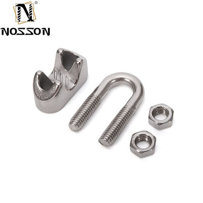 304 acciaio inossidabile 4.6mm DIN741 Clip di filo di filo per doppi tubi Clamps sistema di misurazione metrica OEM personalizzato