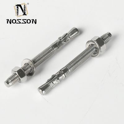 Metrica DIN Caldo Dip Galvanizzato Acciaio Wedge Ancoraggio bulloni di espansione M6 M8 M10 M12 M16 Strong Hold per progetti di costruzione