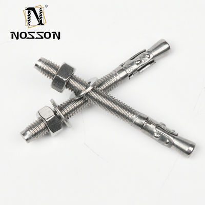 Metrica DIN Caldo Dip Galvanizzato Acciaio Wedge Ancoraggio bulloni di espansione M6 M8 M10 M12 M16 Strong Hold per progetti di costruzione