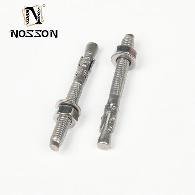 Metrica DIN Caldo Dip Galvanizzato Acciaio Wedge Ancoraggio bulloni di espansione M6 M8 M10 M12 M16 Strong Hold per progetti di costruzione