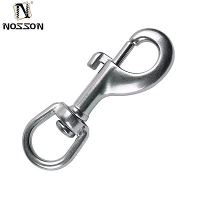 JIS Standard AISI304/316 Cerniera in acciaio inossidabile Snap Swivel Carabiner Hook per Dog Leash Webbing Immersione m3 m4 m5 m6 m8 m10 m12 1/4 3/8 5/16