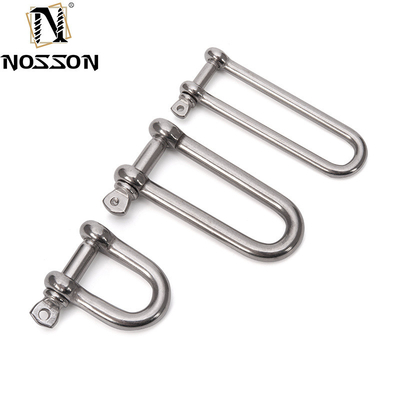 Hardware marino Catene larghe D in acciaio inossidabile 316 altamente lucidate per applicazioni di attrezzature industriali in M5-M12