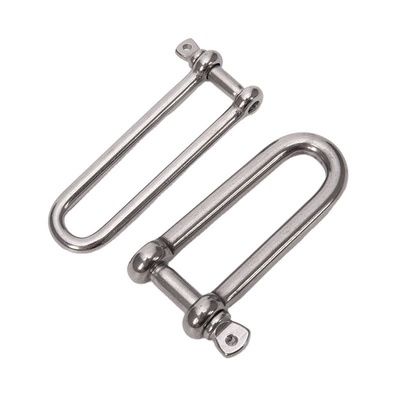 8 mm lucidato Marine D-type DIN82101 Heavy Duty Hardware Chain With Coller Pin per il sollevamento nelle soluzioni dell'industria al dettaglio