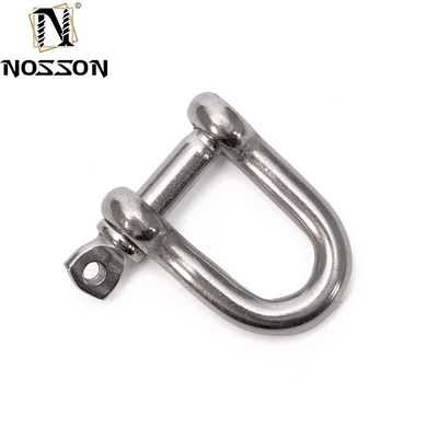 8 mm lucidato Marine D-type DIN82101 Heavy Duty Hardware Chain With Coller Pin per il sollevamento nelle soluzioni dell'industria al dettaglio