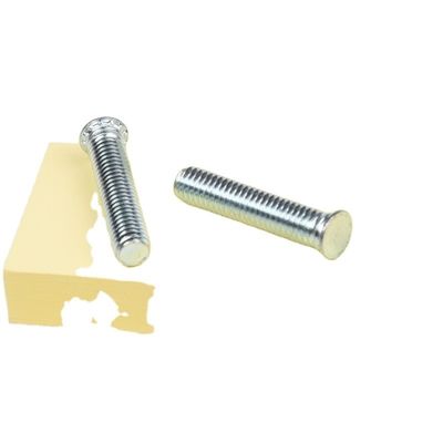 Industria automobilistica Finitura in argento Scalina di saldatura a punti in acciaio inossidabile M3 M4 M5 M6 M8 M10 con finitura semplice