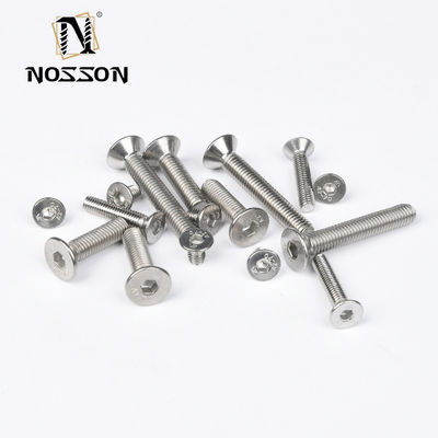 Metrica M6 in acciaio inossidabile Flat Countersunk Self-Tapping Screw Con Hexagon Socket Head
