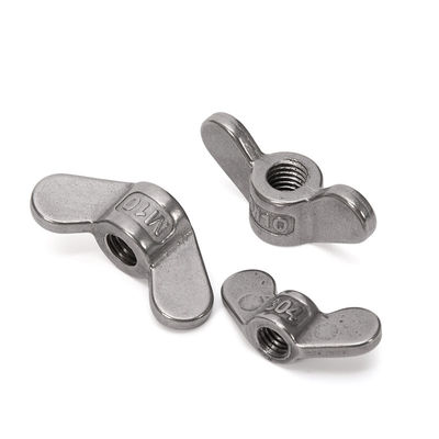 JIS Standard in acciaio inossidabile Wing Nut Butterfly M8 M6 M10 per applicazioni personalizzate e industria pesante