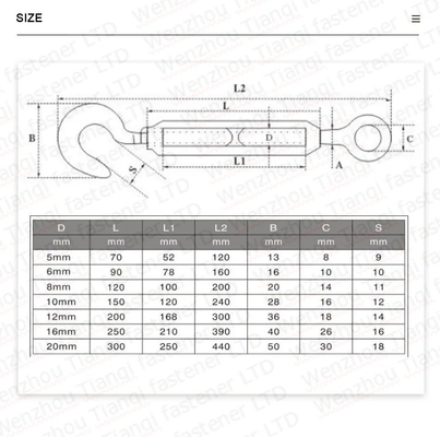 Trattamento dell'acqua Acciaio inossidabile Corpo chiuso M16 M2 M24 per Shandong Acquista Jis F7020 M4 Marine Eye Eye Ruota a mano
