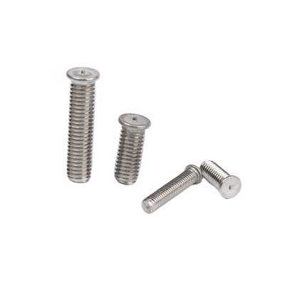 Standard dell'industria dell'argento per viti di saldatura in acciaio inossidabile 304 M3/M4/M5/M6/M8 Vite di montaggio a puntino con standard DIN