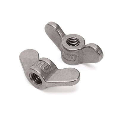 ANSI/ASME Standard Healthcare DIN 315 Alloy Steel Plated Zinc Butterfly Nuts per applicazioni minerarie