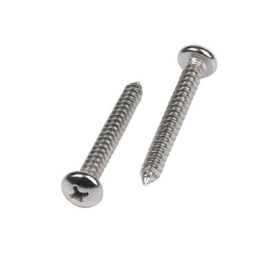 ANSI/ASME Standard Pan Head Self Tapping Torx Screw con sistema di misurazione INCH e finitura cromata