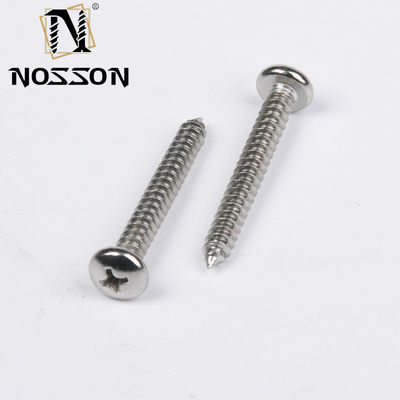 Sistema di misurazione metrica in acciaio inossidabile o zinco placcato 12 mm Pan Head Thread Forming Self Tapping Screws for Industrial