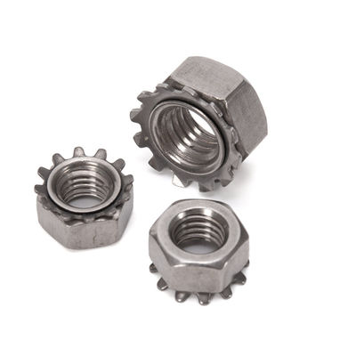 Sistema di misurazione metrico ZINCO PLATATO M6 M8 Acciaio inossidabile K Noccioline con standard ANSI/ASME e lavastoviglie a rotazione libera