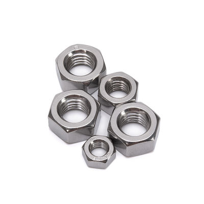 Prezzi accessibili JIS Standard Hex Nuts M8 in acciaio inossidabile lucidato per l'industria automobilistica all'interno del sistema di misurazione imperiale