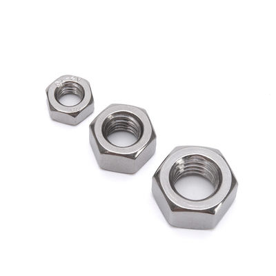 Prezzi accessibili JIS Standard Hex Nuts M8 in acciaio inossidabile lucidato per l'industria automobilistica all'interno del sistema di misurazione imperiale