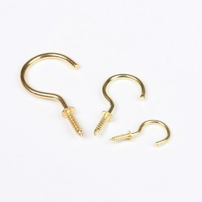 Bolt per occhio in acciaio inossidabile galvanizzato rivestito di zinco-alluminio auto-colpente appeso Open Eye Hook C-type Screw Bolt Hook Measurement System INCH GB