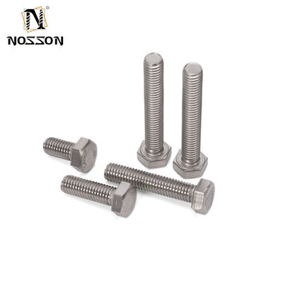 Zinc rivestito JIS Standard Hex Bolt in acciaio inossidabile M3 M4 M5 M6 Bolt di tutte le dimensioni con testa e finitura HEX personalizzati