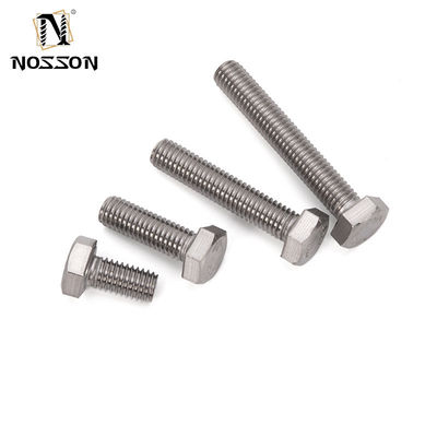 Zinc rivestito JIS Standard Hex Bolt in acciaio inossidabile M3 M4 M5 M6 Bolt di tutte le dimensioni con testa e finitura HEX personalizzati
