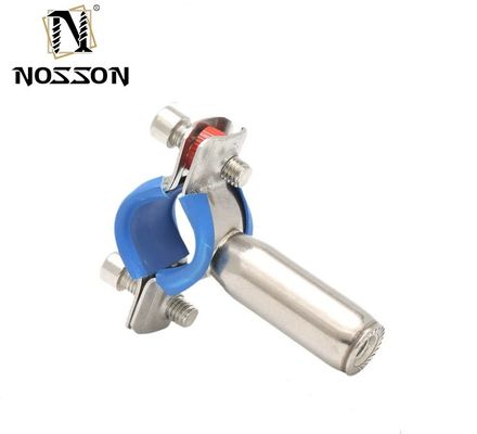 16-300mm supporto personalizzato sanitario in acciaio inossidabile 304 tubo rotondo tenitore di tubi di pinza per standard DIN