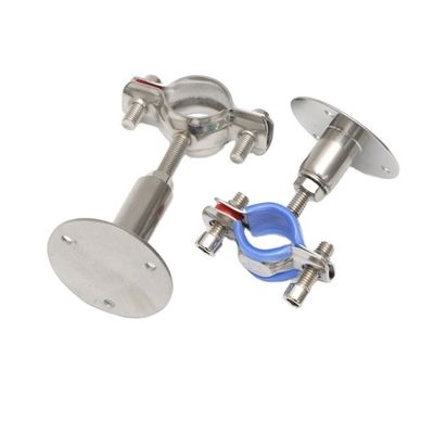 16-300 mm di tubi di acciaio inossidabile standard per tubi con 2 viti anello e gomma