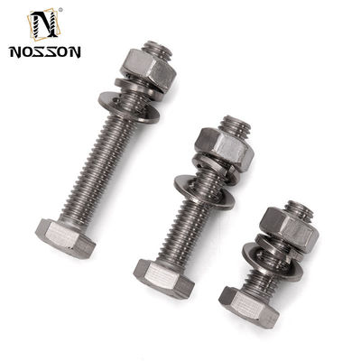 Acciaio inossidabile 304 316 316L DIN 931 DIN 933 Cerniere a testa esagonale