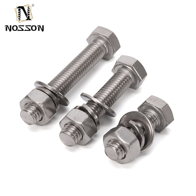 DIN933 304 Stainless Steel Hex bulloni per il sistema di misurazione di alta competitività INCH DIN Standard