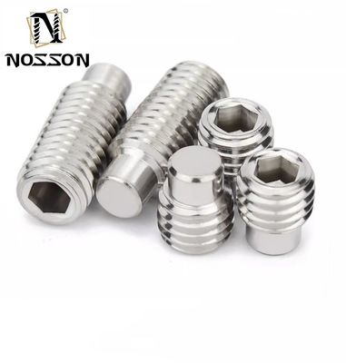 Testa a panella Acciaio in lega nera M1.4 M2 M2.5 M3 M4 Allen Grub Serratura di presa di vite Din913 Din914 Din916 Gr12.9 per filo meccanico