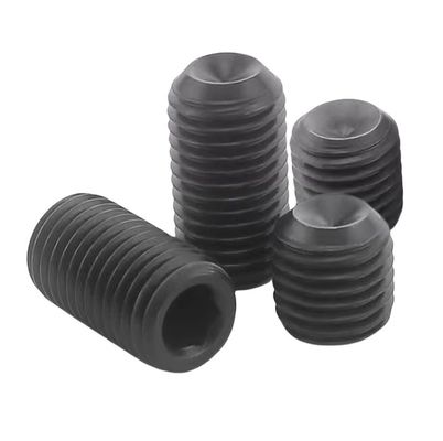 Sistema di misurazione M1-M12 INCH DIN916 Set di viti a presa con rivestimento di ossido nero