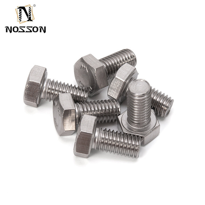 Acciaio inossidabile HEX DIN933 DIN931 per sistema di misurazione metrica M3 M4 M5 M6 M8 M10 M12 M14 M16 M20