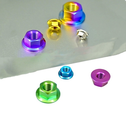 M60 per l'industria automobilistica DIN Standard di alluminio con sapore di Cup Nut 304 in acciaio inox