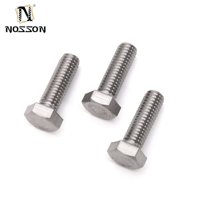 Acciaio inossidabile HEX DIN933 DIN931 per sistema di misurazione metrica M3 M4 M5 M6 M8 M10 M12 M14 M16 M20