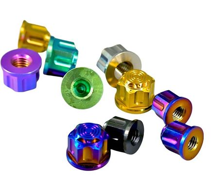 Noce di titanio metrica Gr5 a 12 punti per applicazioni ad alta resistenza in acciaio inossidabile DIN Standard 304 e zincato