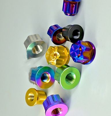 Noce di titanio metrica Gr5 a 12 punti per applicazioni ad alta resistenza in acciaio inossidabile DIN Standard 304 e zincato