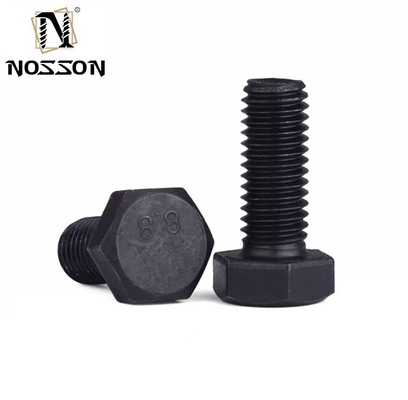 Cerniera a testa esessuale in acciaio ossido nero di grado industriale con dadi M3 M4 M5 M6 M8 M10 M12 M14 M16 M20 GB Standard Grade 10.9