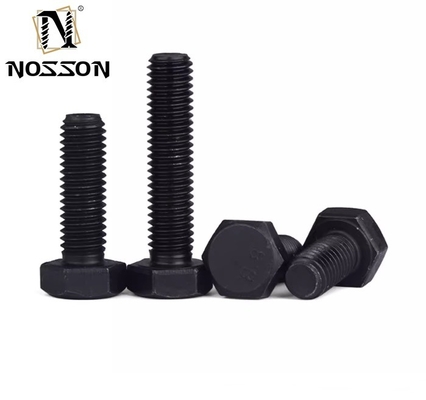 Cerniera a testa esessuale in acciaio ossido nero di grado industriale con dadi M3 M4 M5 M6 M8 M10 M12 M14 M16 M20 GB Standard Grade 10.9