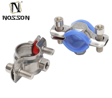 Misurazione metrica standard 1 2 3 &quot; pollici di gomma europea EPDM nero Germania American Post Pipe Clip Hose Clamps