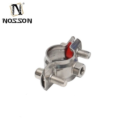 Clampe e inserti per tubi standard o non standard Misurazione metrica Clampe di gomma di sella di metallo con pinze P Applicatio industria