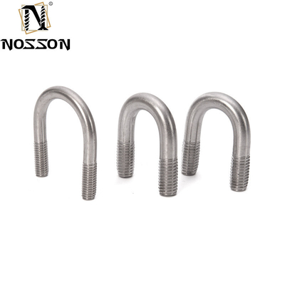 Acciaio inossidabile 316 bulloni U rotondi piatti DIN1142 Speciali per M3 M4 M5 M6 M8 M10 M12 M16 M20 ANSI/ASME