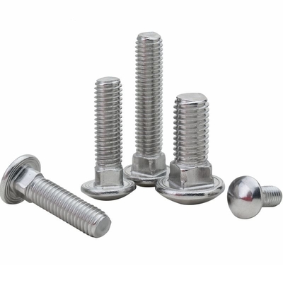 Finitura semplice SS304 SS316 Autobus galvanizzato Bolt Nut M4 M5 M6 M8 M10 con acciaio di grado A2-70/A4-80/304/316 e di grado elevato