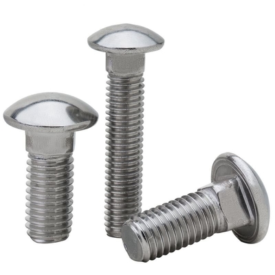 Finitura semplice SS304 SS316 Autobus galvanizzato Bolt Nut M4 M5 M6 M8 M10 con acciaio di grado A2-70/A4-80/304/316 e di grado elevato
