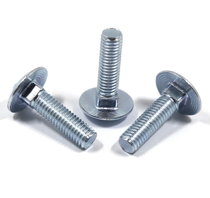 Finitura semplice SS304 SS316 Autobus galvanizzato Bolt Nut M4 M5 M6 M8 M10 con acciaio di grado A2-70/A4-80/304/316 e di grado elevato