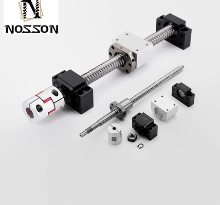 Vetture di precisione CNC di lucidatura in acciaio inossidabile ISO9001 2008 Certificato 3000mm SFU1204 Vettura a sfera con motore passo a passo e piombo lungo