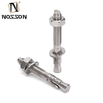 Acciaio inossidabile standard ISO 304/316 Cerniera di ancoraggio di cuneo di espansione di parete Cerniera di ancoraggio di vite per la capacità di costruzione Chiedici di più