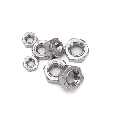 Sistema di misurazione metrico Noce di saldatura quadrata rivestita di zinco-fiocco M6 M8 M10 ANSI/ASME Standard in acciaio inossidabile esagonale DIN929