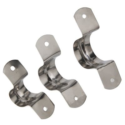 Zinc Finish U Tipo Acciaio inossidabile Clampada per tubi di tubo di sella per bulloni pesanti e soddisfazione del cliente