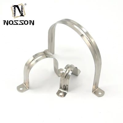 Zinc Finish U Tipo Acciaio inossidabile Clampada per tubi di tubo di sella per bulloni pesanti e soddisfazione del cliente