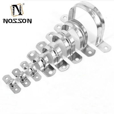 Zinc Finish U Tipo Acciaio inossidabile Clampada per tubi di tubo di sella per bulloni pesanti e soddisfazione del cliente