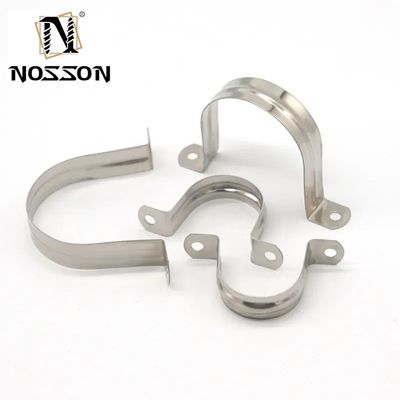 Zinc Finish U Tipo Acciaio inossidabile Clampada per tubi di tubo di sella per bulloni pesanti e soddisfazione del cliente