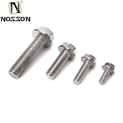 M6 M8 M10 3/8&quot; 1/4 20 Grado 12.9 8.8 Zinc Acciaio inossidabile 310S Titanio bullone con testa bullone flange